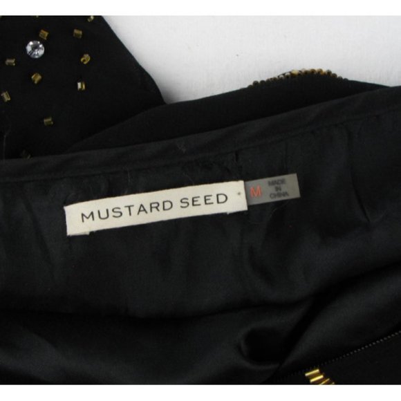 SALE! SEXY Beaded Gold Silver Black Short Mini Skirt - Picture 3 of 3